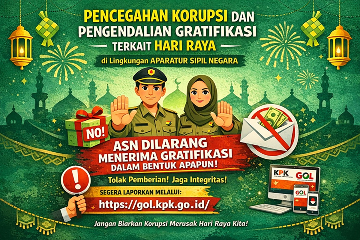 Jelang Idulfitri, Bupati Luwu Utara Terbitkan SE Pencegahan Korupsi dan Pengendalian Gratifikasi