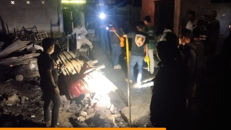 29 Rumah Hangus, Kerugian Capai Rp3 Miliar akibat Kebakaran di Polman