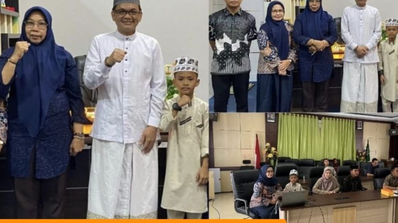 Kemenag Pinrang Lepas Dua Peserta Lomba Da’i Anak ke Kejati Sulsel
