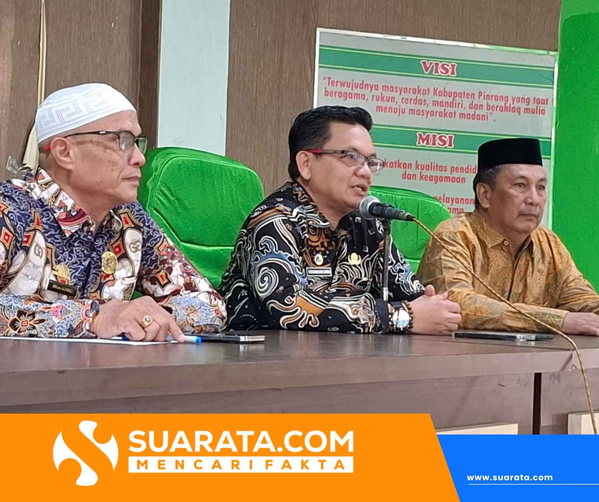 Rakor Kemenag Pinrang, Kakan Tekankan Sinergi Eksternal dan Transformasi Layanan