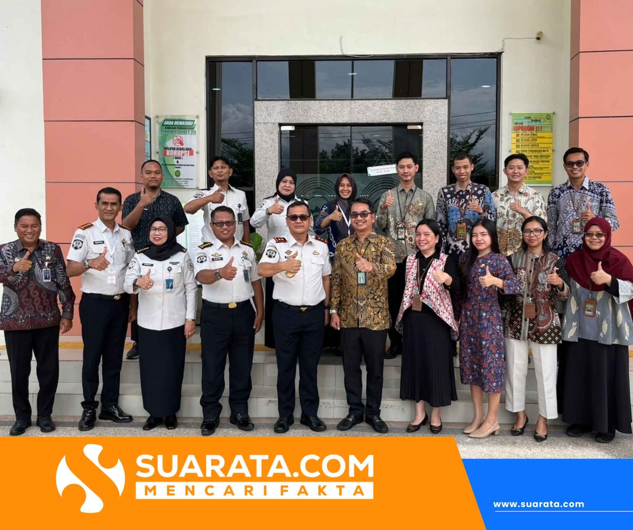 Kanwil Ditjenpas Sulawesi Selatan Kunjungan Kerja di Kota Parepare
