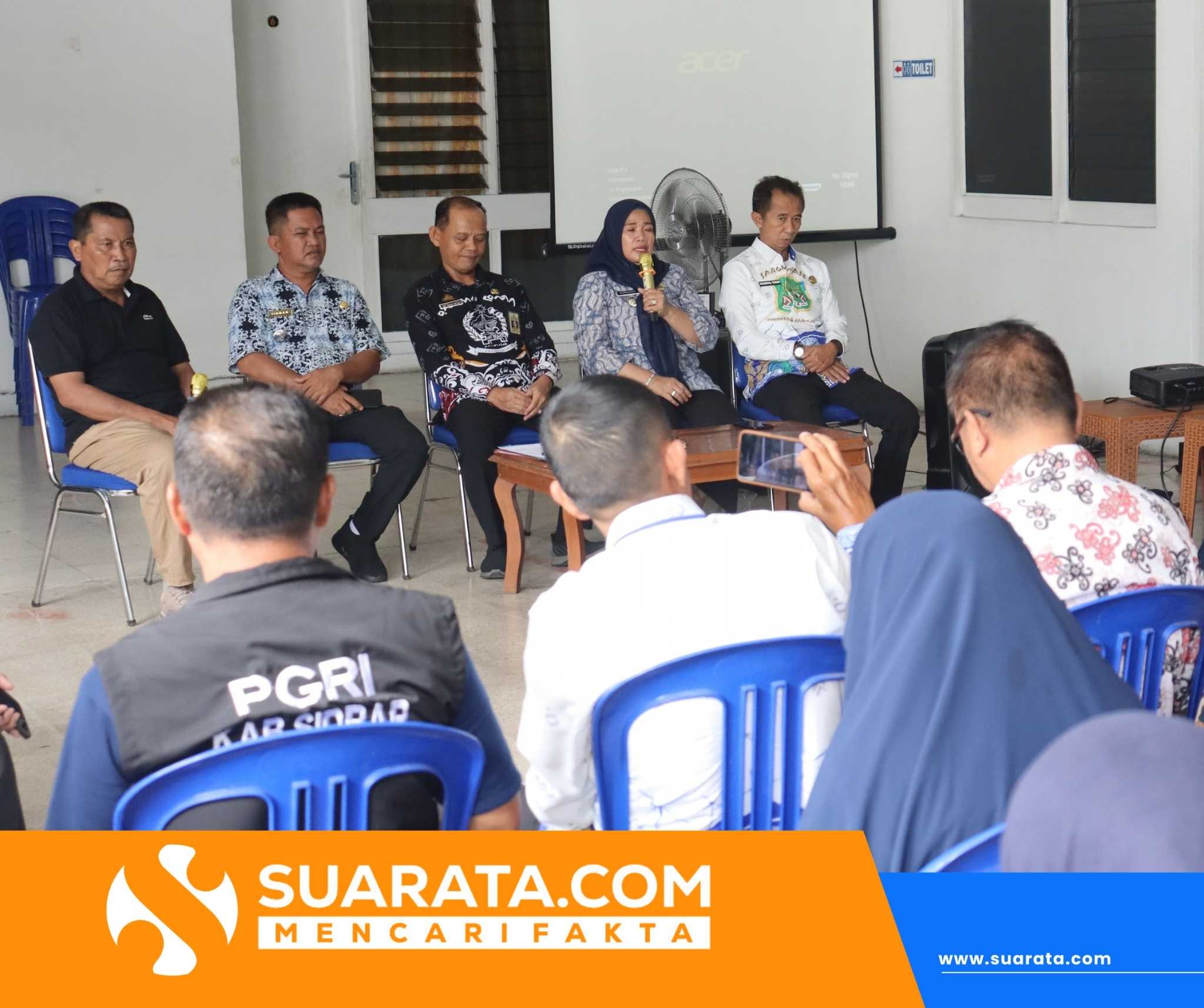 Wabup Sidrap Minta Seluruh Unsur Terlibat Sukseskan Porsenijar PGRI Sulsel 2026