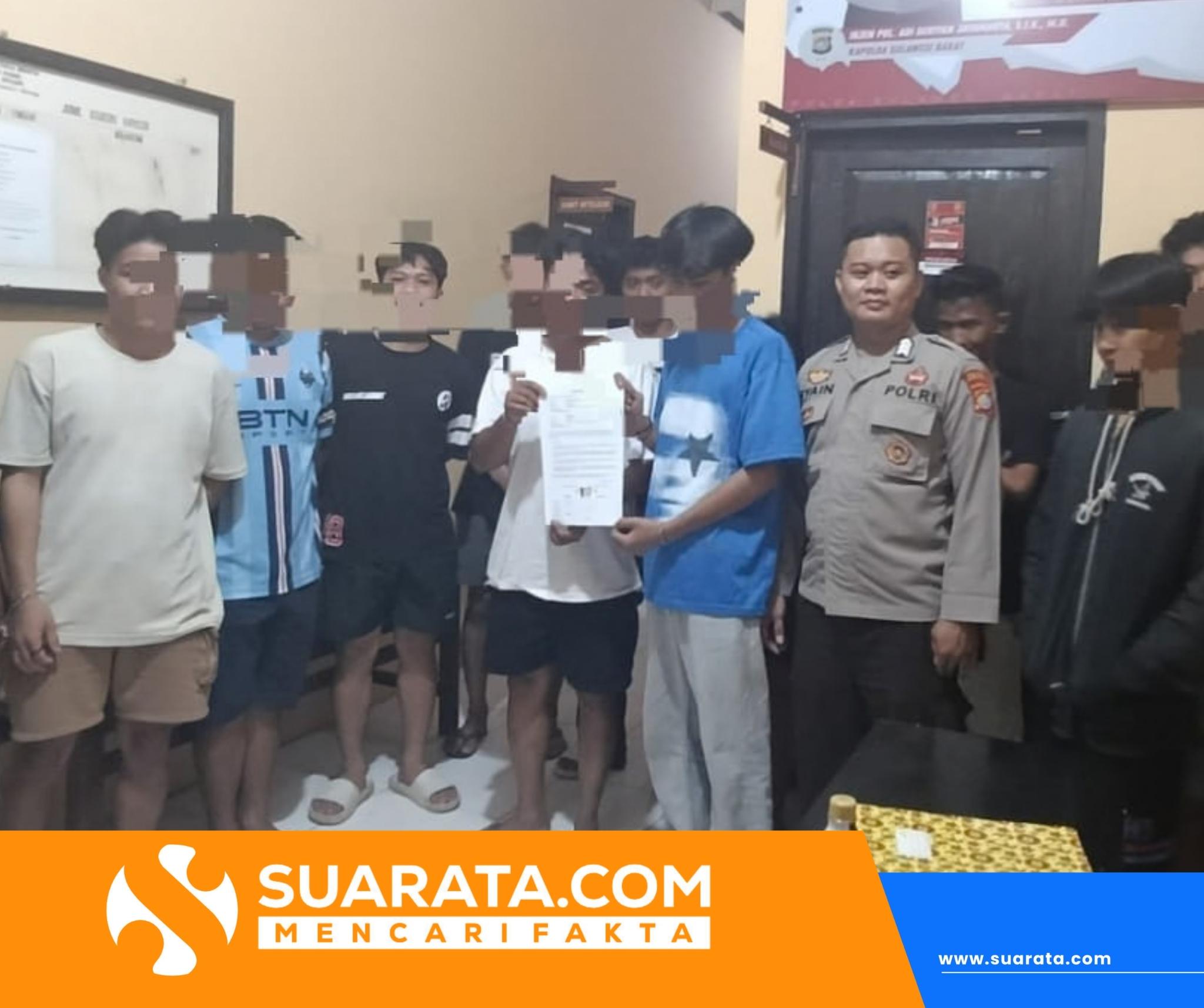 Kasus Pemukulan di Binuang Polman Berakhir Damai Usai Dimediasi Polisi