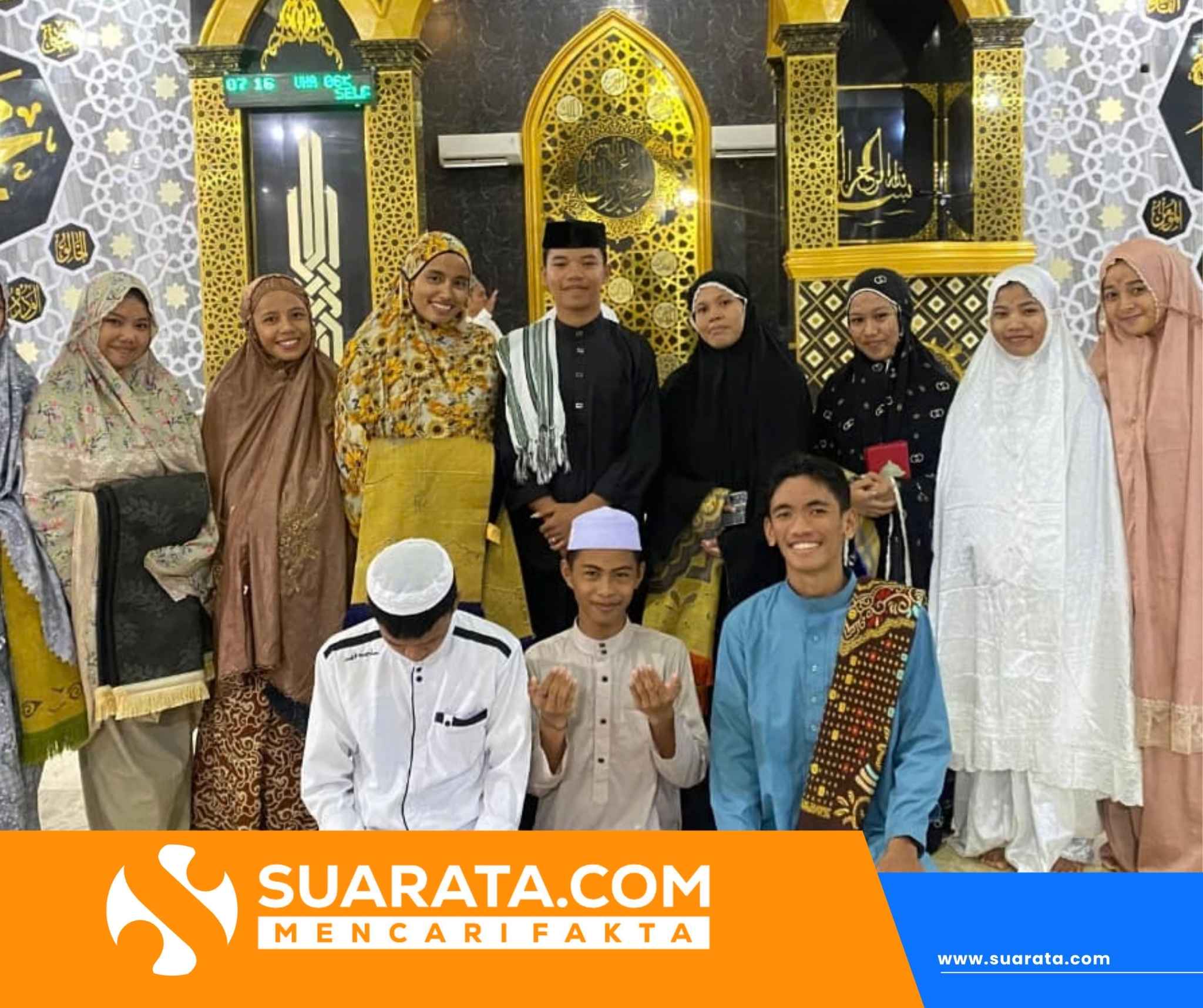 Safari Ramadhan OSIM MA Biharul Ulum Ma’arif, Fandi Isi Ceramah di Masjid Al-Amal