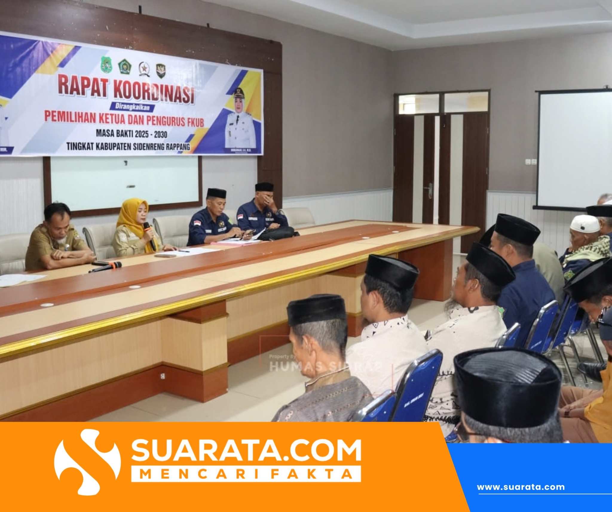 H. Sairing Terpilih Ketua FKUB Sidrap 2025–2030, Wabup Tekankan Sinergi Program Unggulan