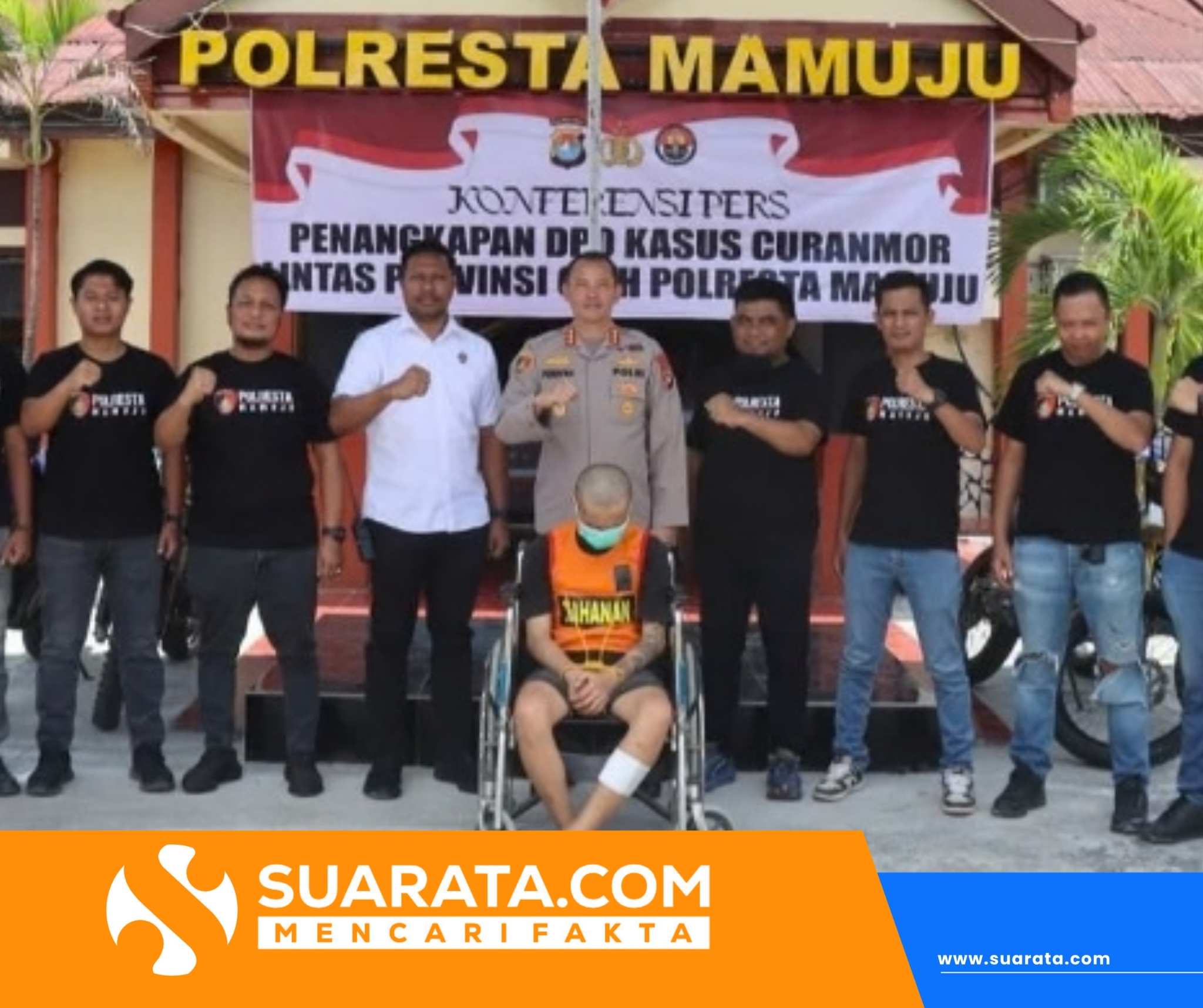 Polresta Mamuju Bekuk Otak Sindikat Curanmor Trail, Motor Curian Capai 27 Unit