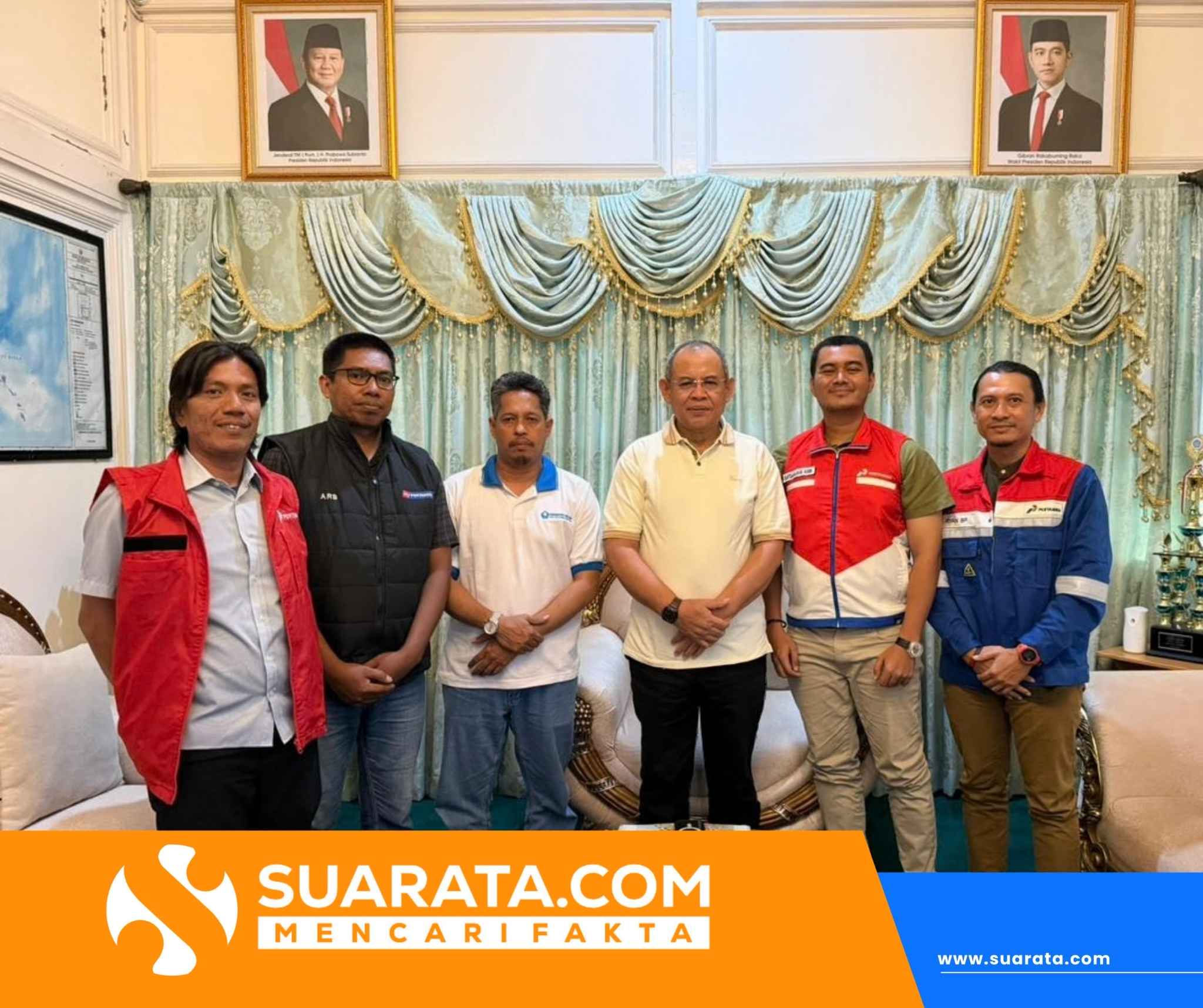 Pertamina Patra Niaga Regional Sulawesi Koordinasi dengan Wali Kota Baubau, Pastikan Stok BBM Aman Jelang Idul Fitri