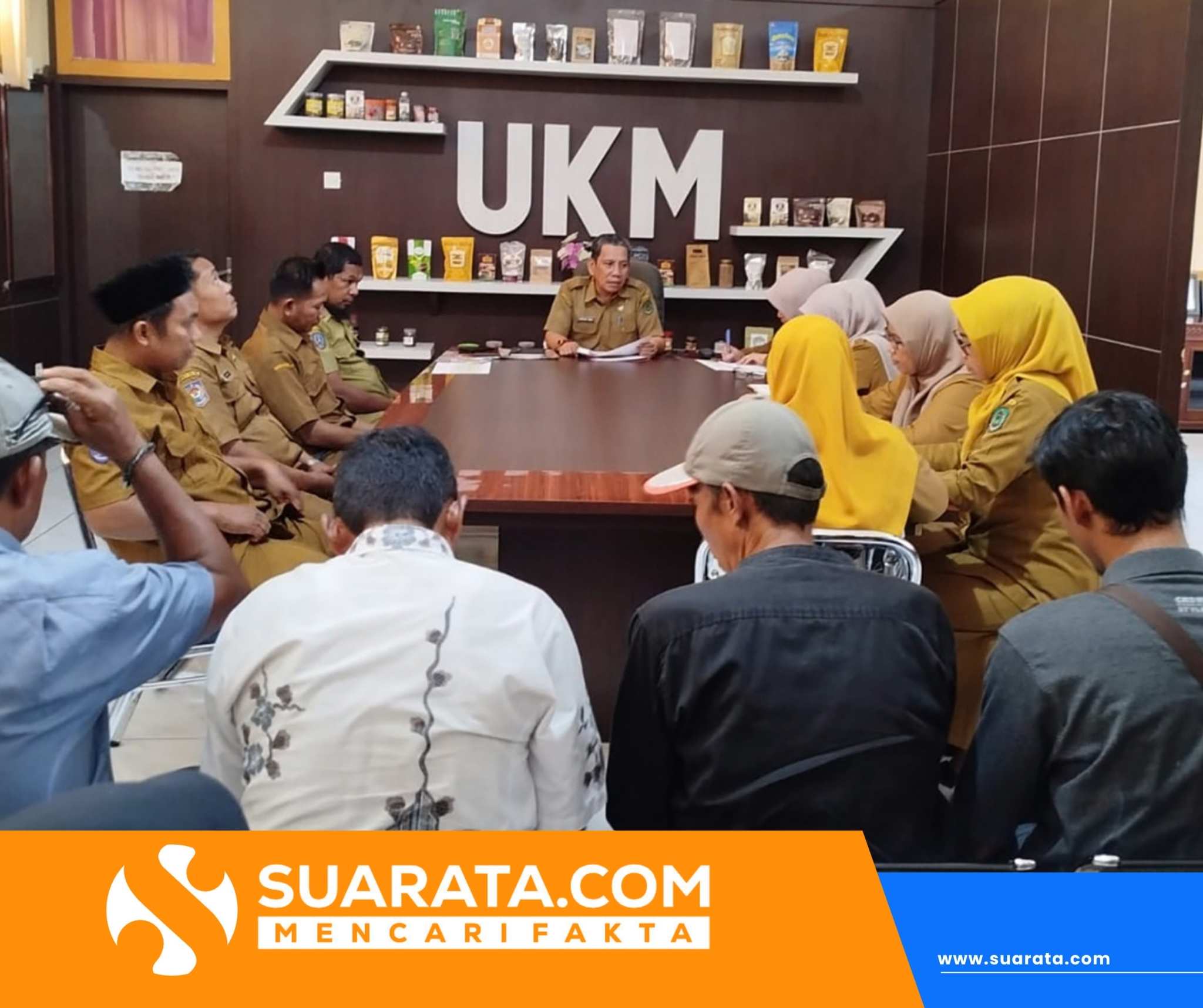 DP2KUKM Luwu Utara Gelar Rakor Optimalisasi Pasar Rakyat: Perkuat Sinergi demi Pelayanan Prima