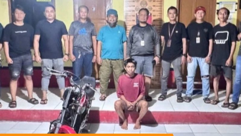 Resmob Polresta Mamuju Bekuk Pelaku Jambret, Motor Curian Dijual ke Penadah Polman