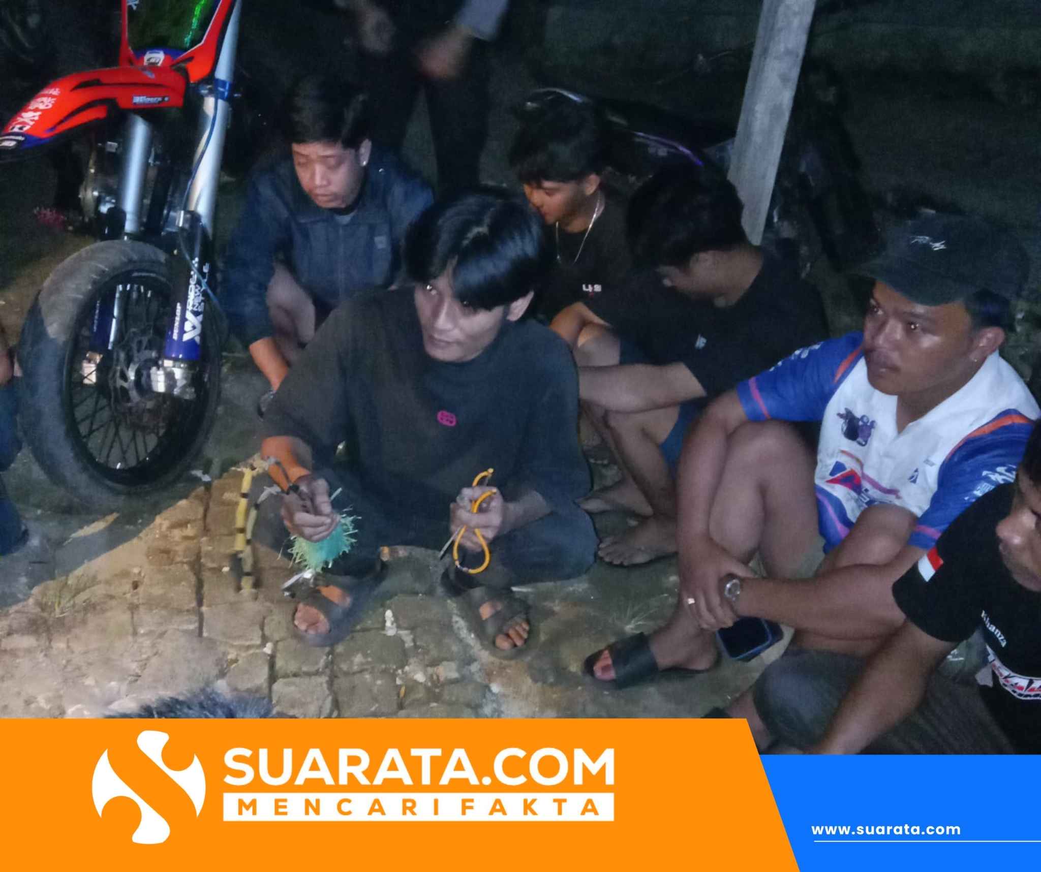 Patroli Bersama di Luwu Utara: Busur Disita, Balap Liar Dibubarkan