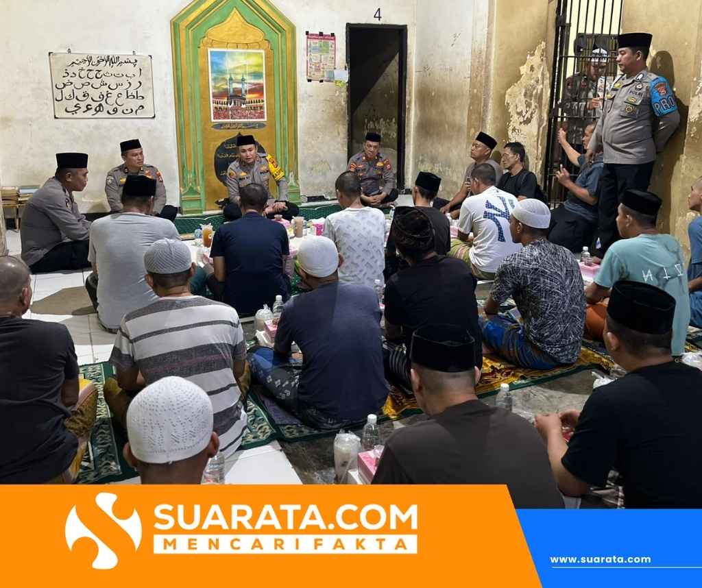 Kapolres Parepare Berbuka Puasa Bersama Penghuni Rutan, Beri Pesan Moral dan Harapan Perubahan