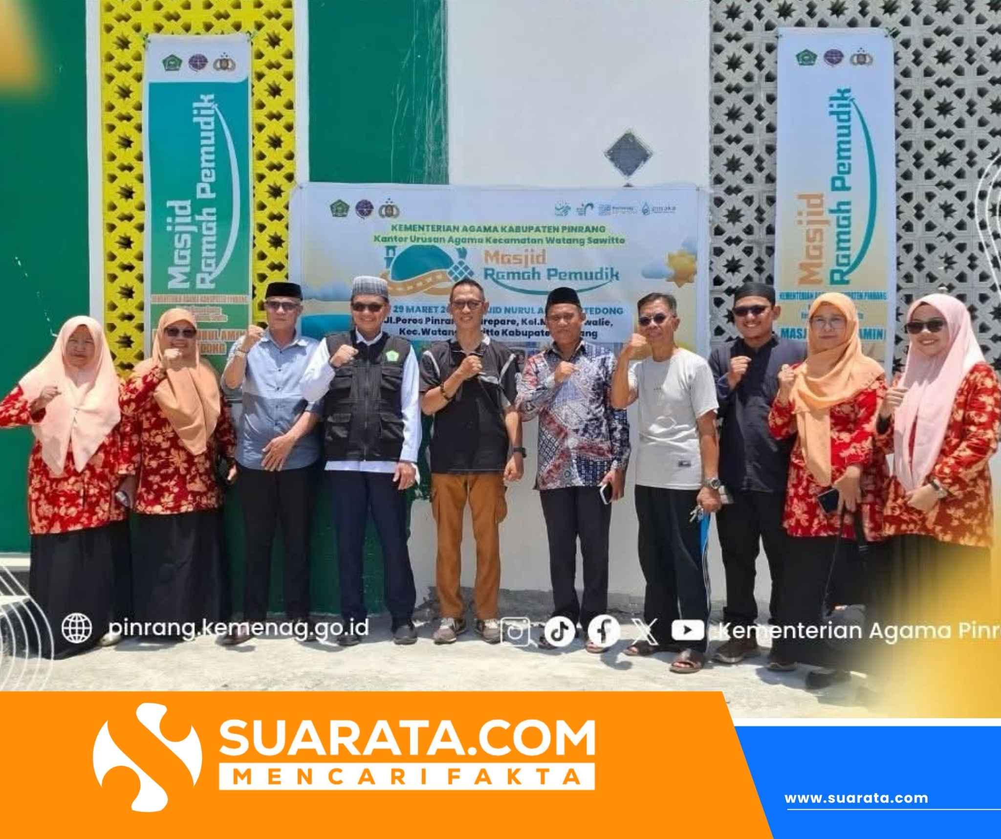 Masjid Jadi Rest Area Gratis, Kemenag Pinrang Siapkan 10 Titik Pemudik
