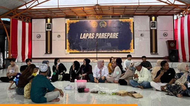 Lapas Parepare Berikan Kesempatan WBP Berbuka Puasa Bersama Keluarga