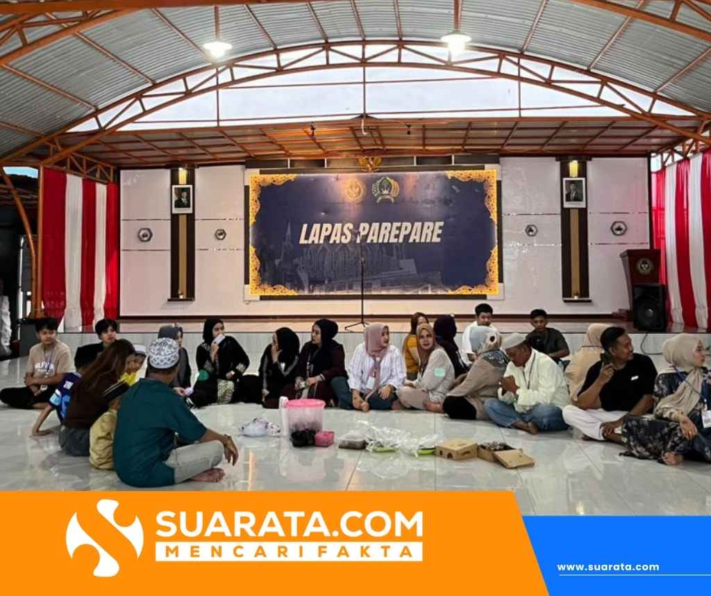 Lapas Parepare Berikan Kesempatan WBP Berbuka Puasa Bersama Keluarga