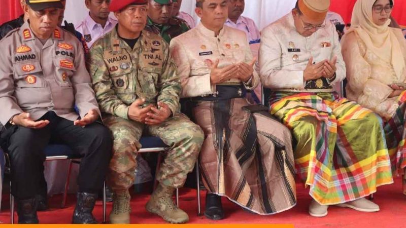 Wabup Pinrang Sambut Wabup Bone Ziarah Makam Raja Bone XXVIII di Suppa