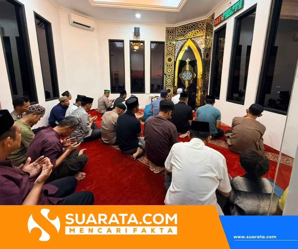 Tingkatkan Iman dan Takwa, Polsek KPN Parepare Gelar Binrohtal dan Yasinan Bersama Santri