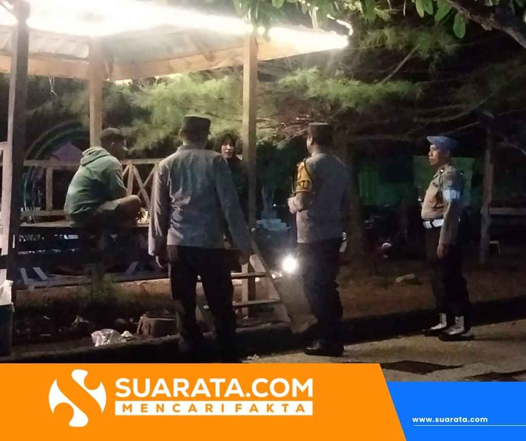 Patroli Cipta Kondisi Polsek Ujung, Dukung Penerapan KRYD Antisipasi Gangguan Kamtibmas di Malam Hari