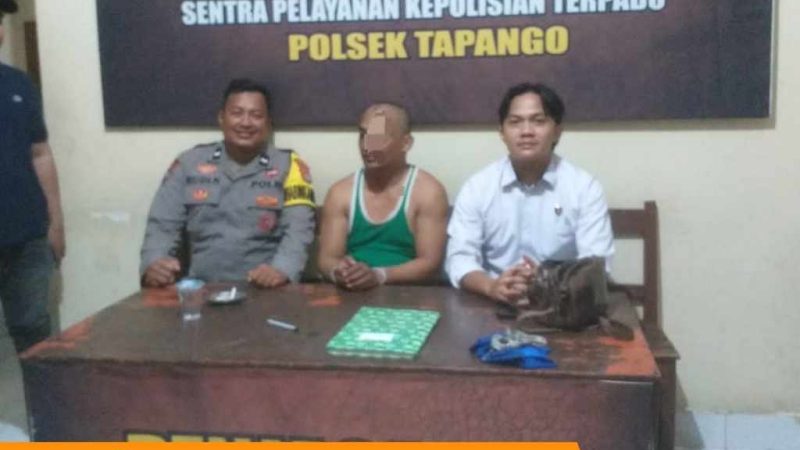 Terekam CCTV Curi Elpiji 3 Kg, Pria di Tapango Diamankan Polisi