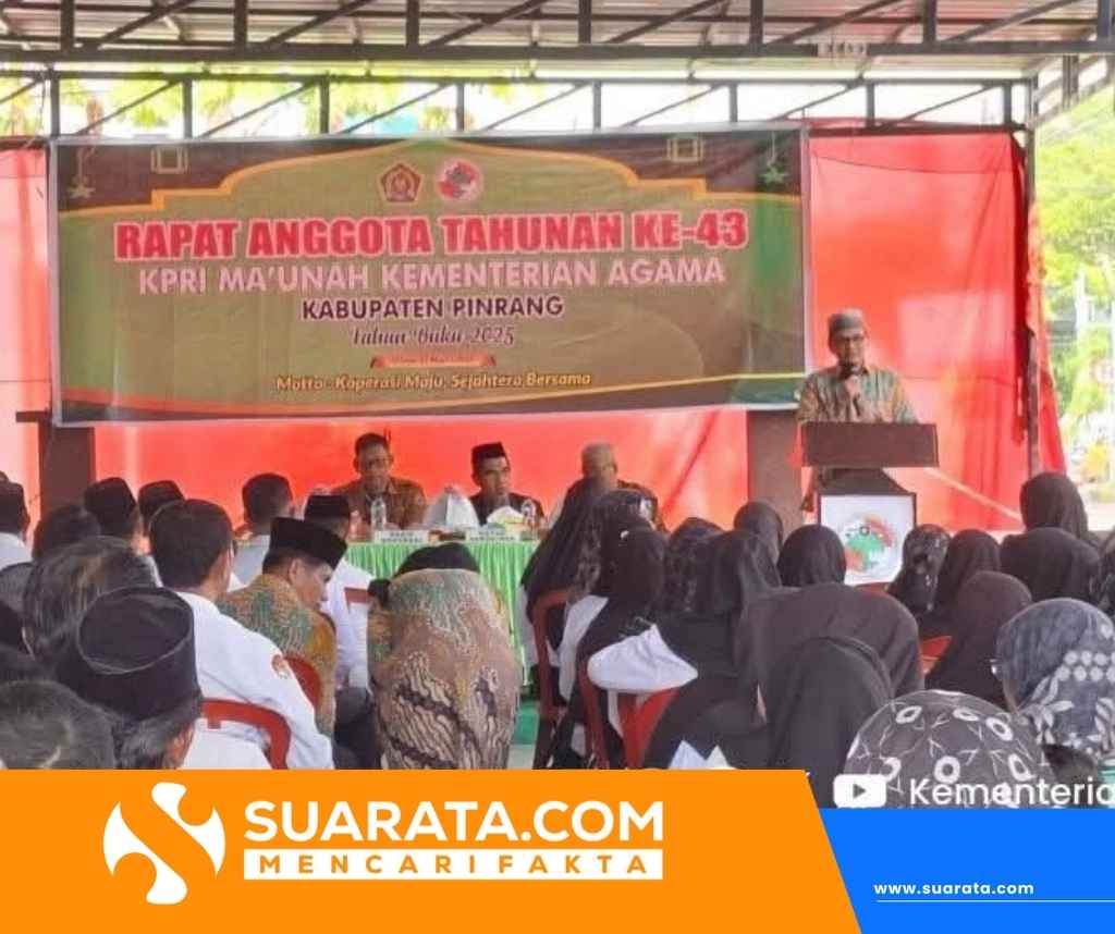 KPRI Ma’unah Kemenag Pinrang Gelar RAT ke-43, Perkuat Tata Kelola