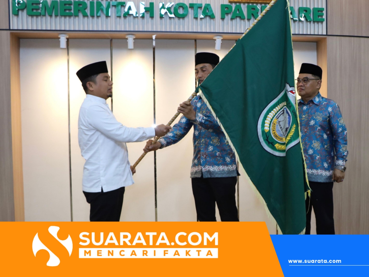 Wali Kota Tasming Hamid Lepas Kafilah Parepare Ikuti MTQ XXXIV Sulsel di Maros