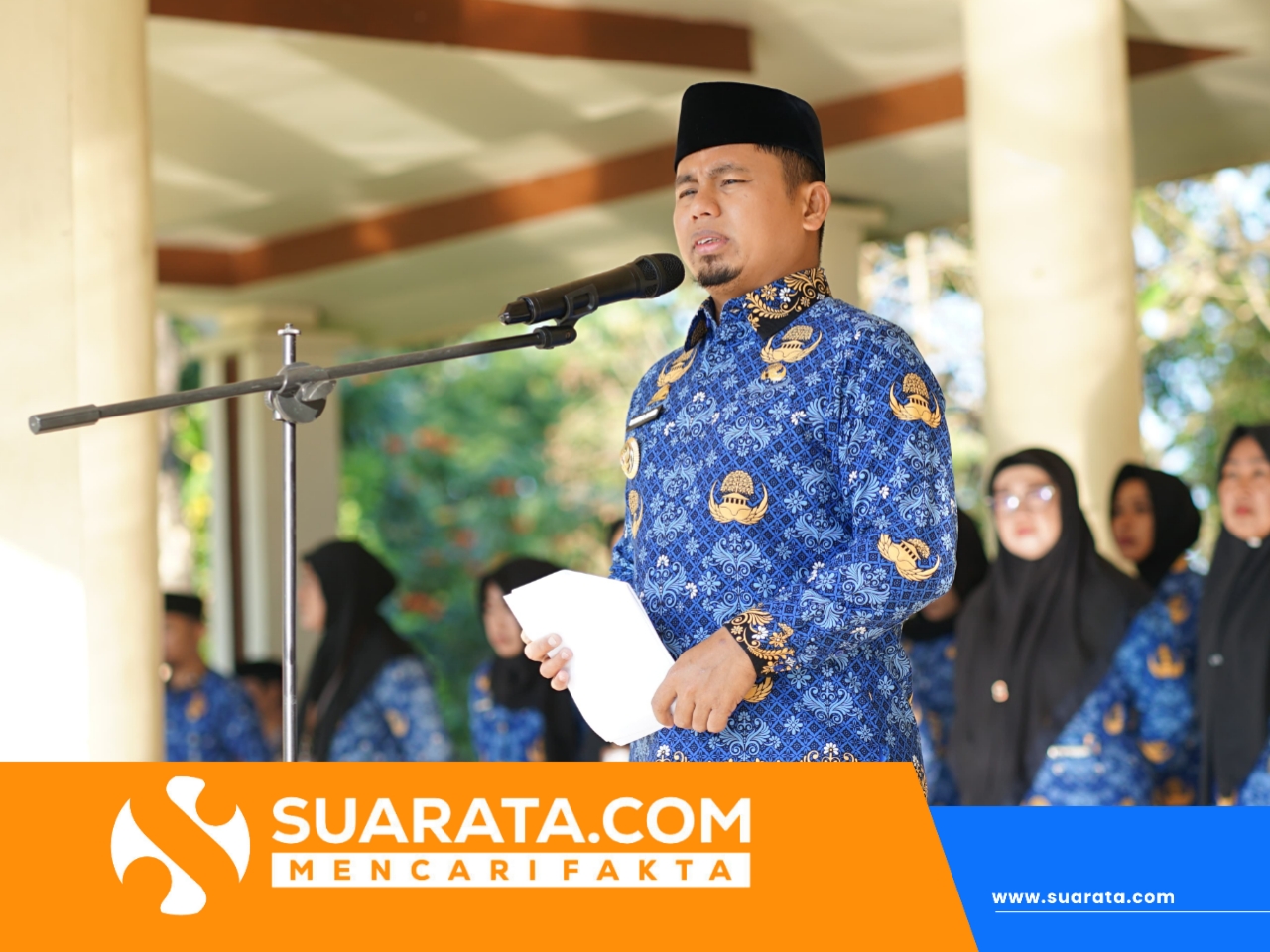 Pimpin HKN, Wali Kota Parepare Tasming Hamid Tekankan Disiplin ASN dan Sampaikan Kepastian Pembayaran TPP