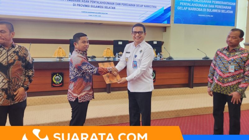 Komitmen Perangi Narkotika, Wali Kota Parepare Hadiri Rakor P4GN di Makassar