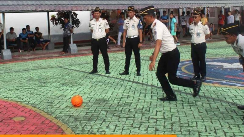 Semarak Hari Bhakti Pemasyarakatan ke-62, Lapas Parepare Gelar Upacara Pembukaan Pekan Olahraga