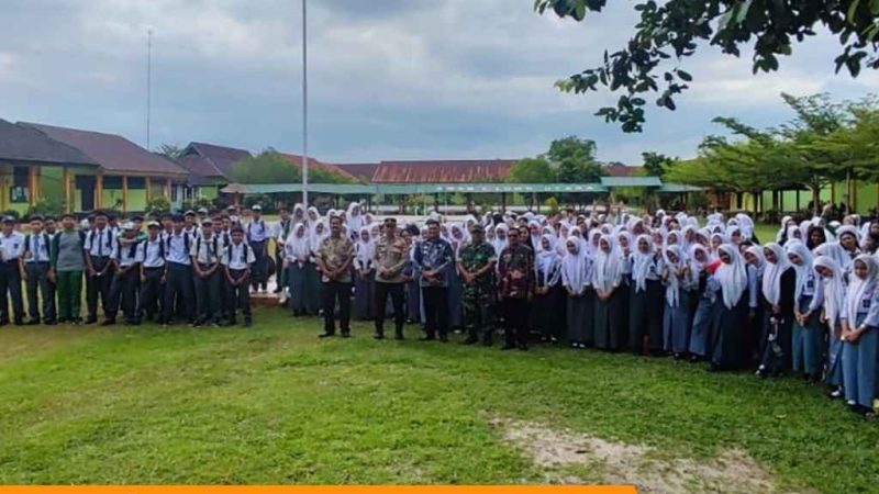 Gelar Sosialisasi Ketertiban dan Keamanan di SMAN 3, Camat Baebunta Minta Pelajar Bijak Bermedia Sosial
