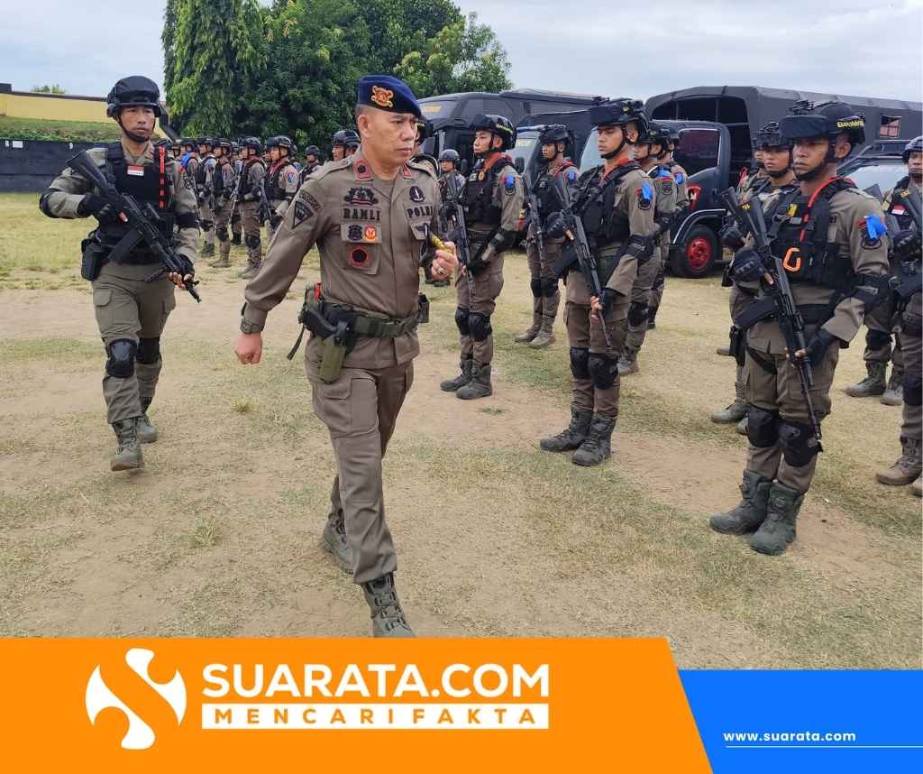 Danyon B Pelopor Pimpin Pembukaan Jungle Warfare, Tegaskan Kesiapan Tempur Personel