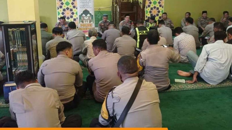 Pembinaan Rohani dan Mental, Personel Polres Parepare Kembali Laksanakan Yasinan Bersama