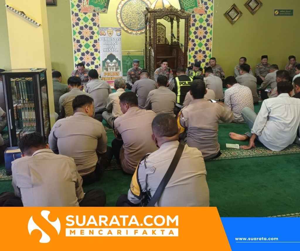 Pembinaan Rohani dan Mental, Personel Polres Parepare Kembali Laksanakan Yasinan Bersama