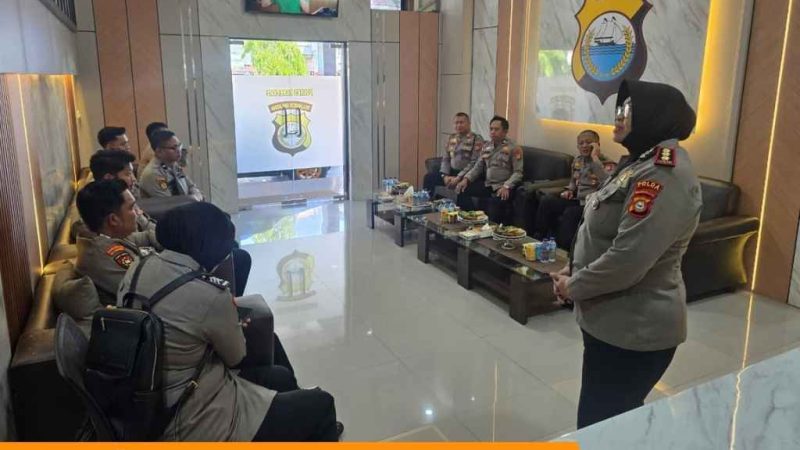 Samapta Polres Parepare Terima Tim Supervisi DitPamObvit Polda Sulsel, Tinjau Lokasi Obyek Vital