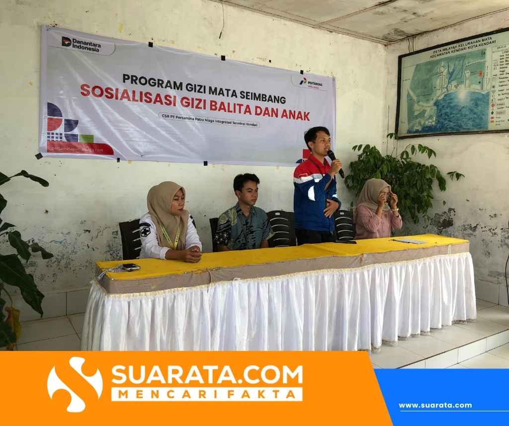 Pertamina Patra Niaga Regional Sulawesi Dorong Pencegahan Stunting Lewat Edukasi Gizi dan Intervensi Langsung di Kendari