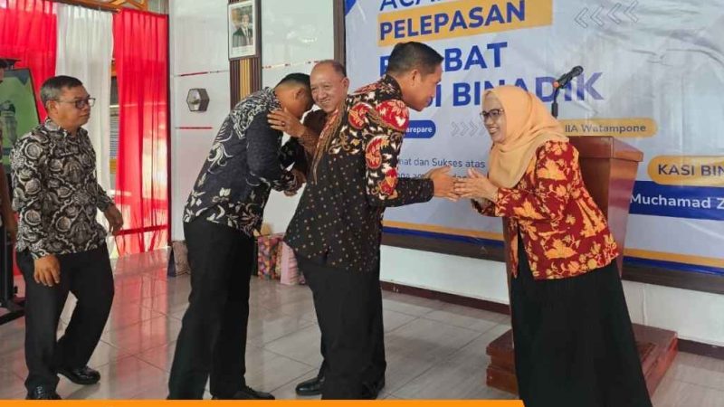 Pelepasan Kasi Binadik Lapas Kelas IIA Parepare Berlangsung Khidmat