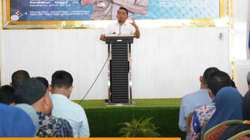 Bupati Syaharuddin Alrif Tegaskan Visi Sidrap Sehat dan Ramah Investasi