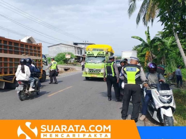Sat Lantas Polres Polman Intensifkan Pemeriksaan KIR, Tekan Risiko Kecelakaan