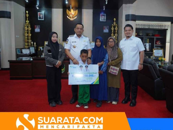 Bupati Luwu Ingatkan Pemanfaatan Santunan Rp223,5 Juta Secara Produktif