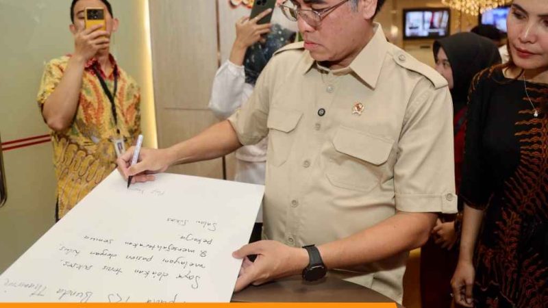 Menaker Tekankan Perusahaan Sesuaikan Tugas Magang dengan Latar Pendidikan Peserta