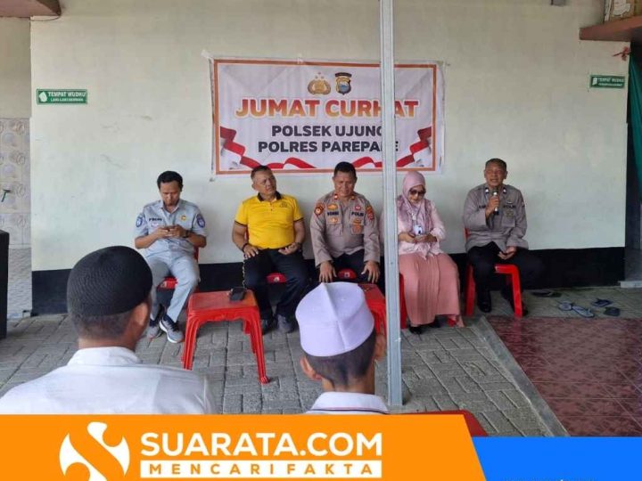 Jumat Curhat Polsek Ujung, Warga Harapkan Penagananan remaja Berkendara ugal – ugalan dimalam hari