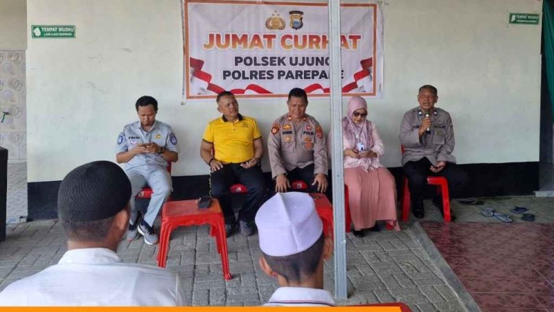 Jumat Curhat Polsek Ujung, Warga Harapkan Penagananan remaja Berkendara ugal – ugalan dimalam hari