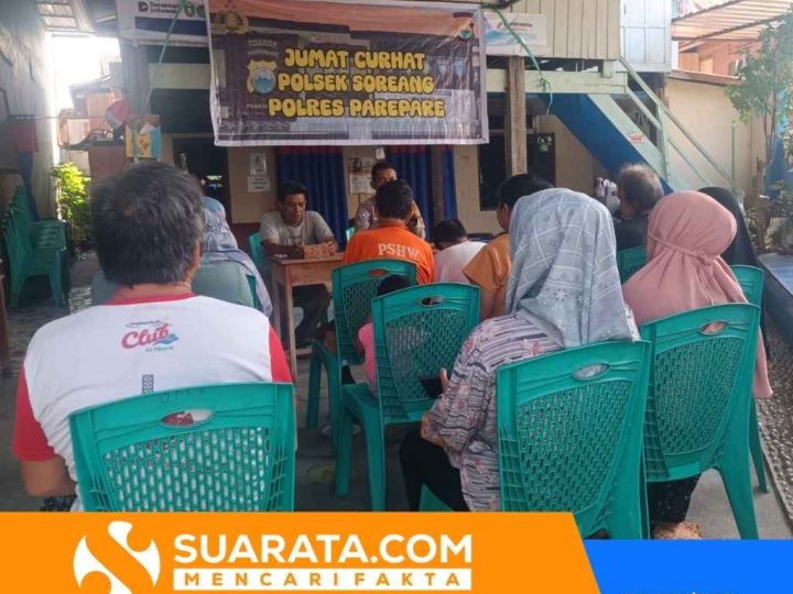 Bhabinkamtibmas Polsek Soreang Sosialisasikan Call Center 110 Lewat Jumat Curhat