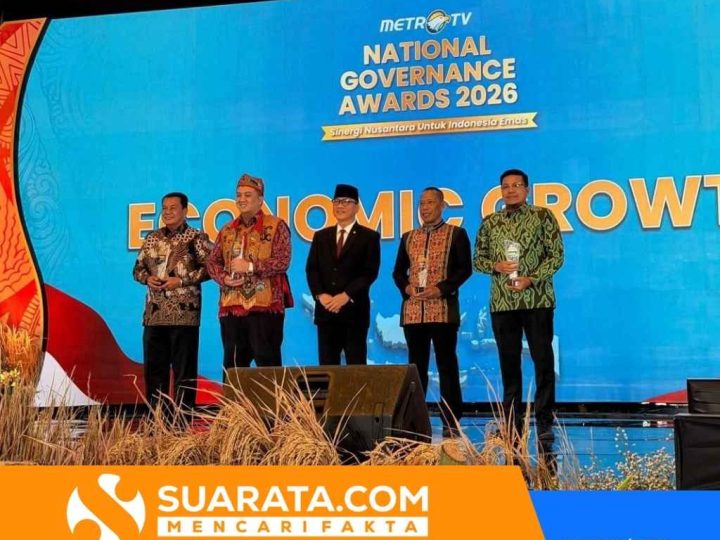 Sidrap Raih Penghargaan “Top Regency in Food Estate Resilience” dari Metro TV