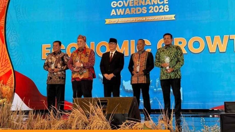Sidrap Raih Penghargaan “Top Regency in Food Estate Resilience” dari Metro TV
