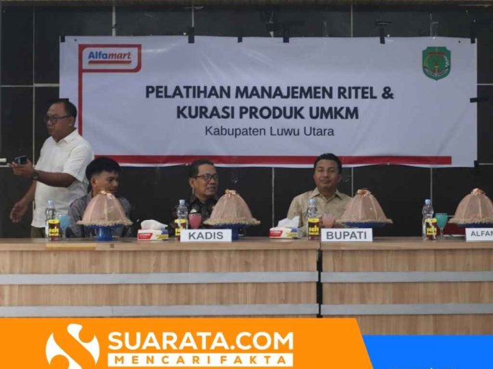Dorong Produk Lokal Masuk Ritel Modern, Alfamart dan DP2KUKM Luwu Utara Gelar Kurasi Produk