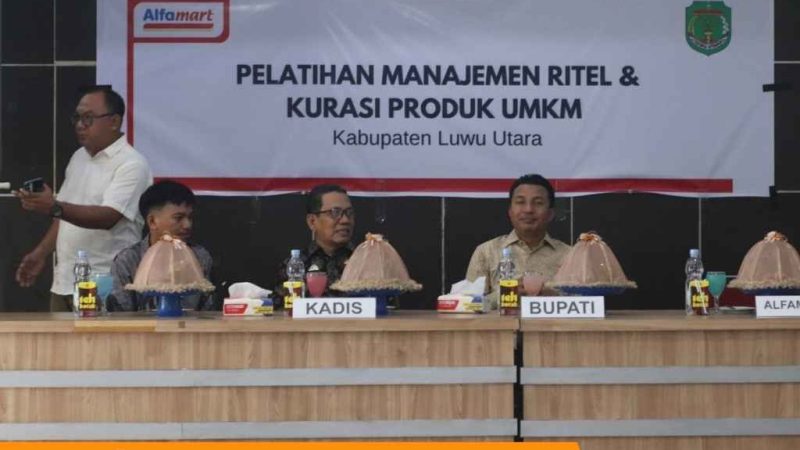 Dorong Produk Lokal Masuk Ritel Modern, Alfamart dan DP2KUKM Luwu Utara Gelar Kurasi Produk