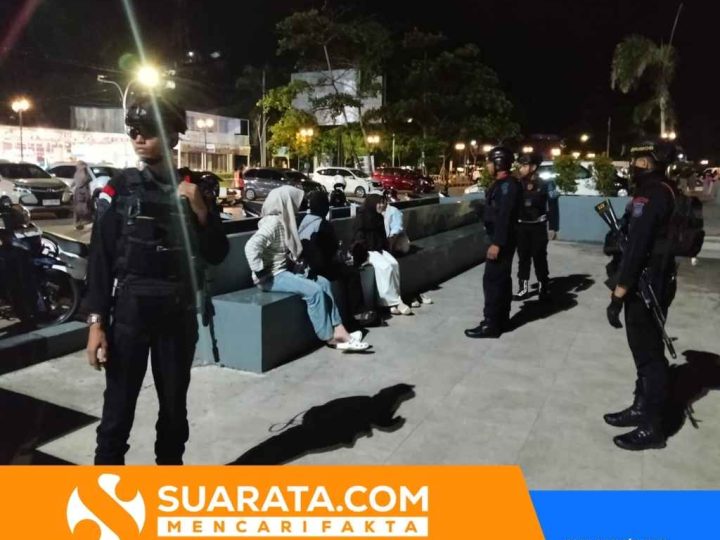 Batalyon B Pelopor Turun Patroli, Pastikan Malam Minggu di Parepare Aman dan Terkendali