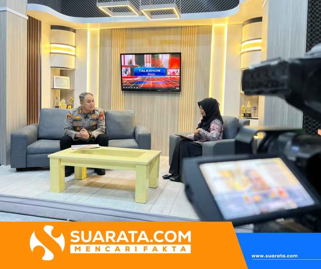 Live Talk Show di TV Peduli, Kapolres Parepare Ungkap Strategi Hadirkan Rasa Aman Bagi Masyarakat
