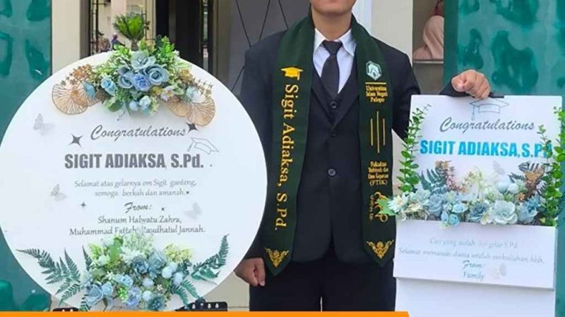 Lulus dengan Predikat Terbaik Ketiga di UIN Palopo, Anak Pedagang Pasar Sentral Masamba: Saya Tidak Hebat, Doa Ibu yang Kuat