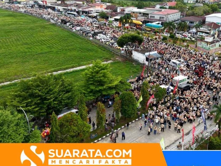 Peserta Jalan Santai HUT ke-27 Luwu Utara Tembus 29.830 Orang, Bupati Ajak Masyarakat Bersyukur