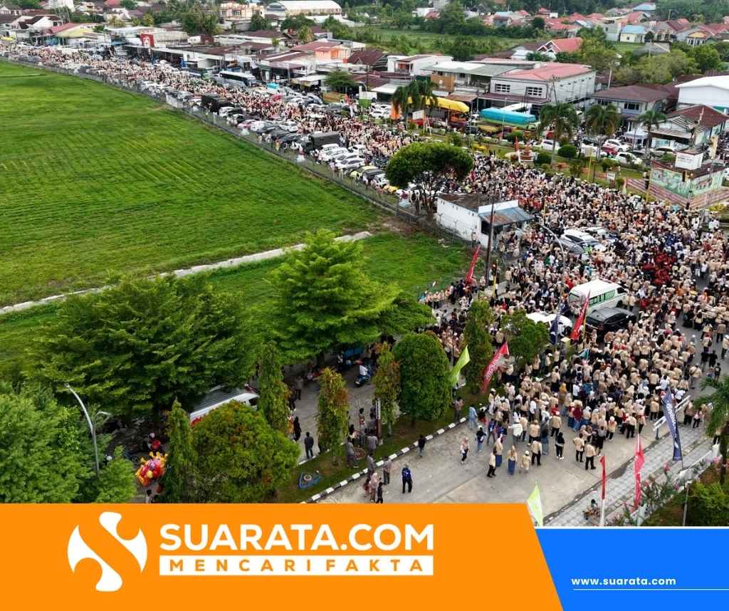 Peserta Jalan Santai HUT ke-27 Luwu Utara Tembus 29.830 Orang, Bupati Ajak Masyarakat Bersyukur